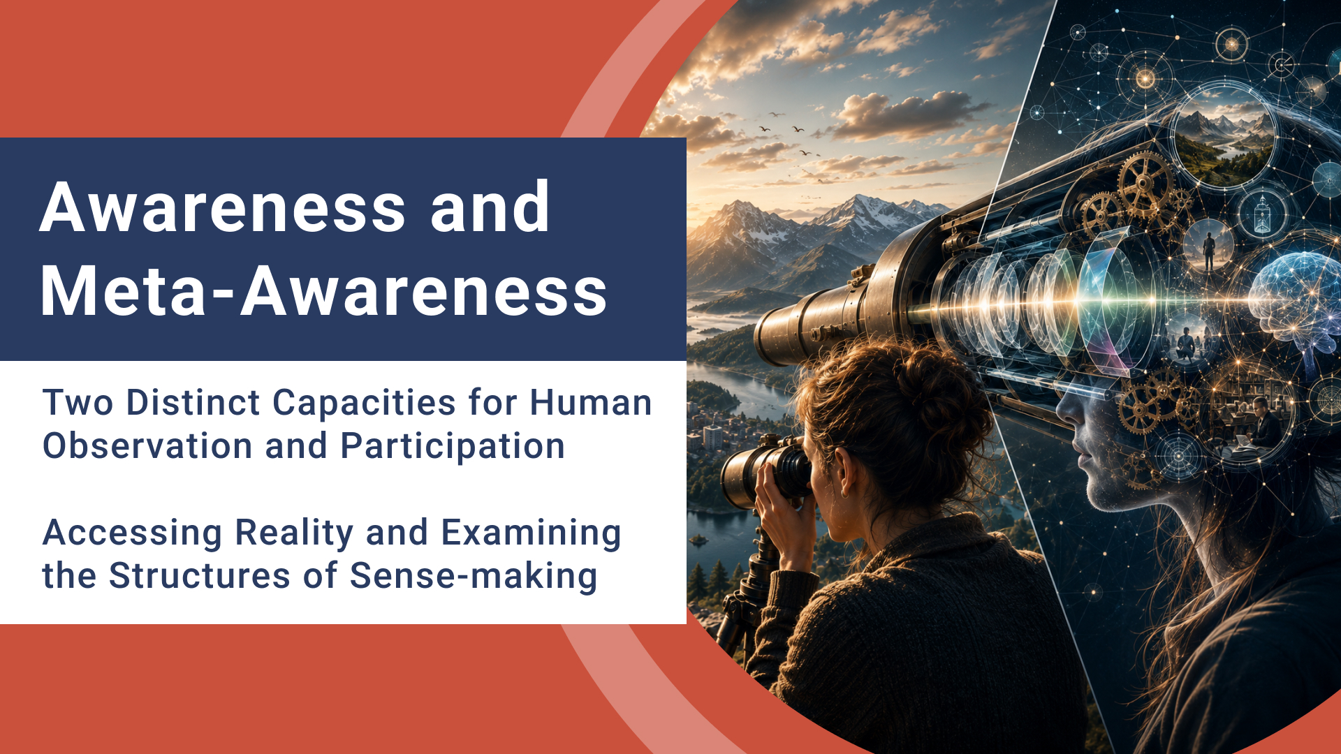 Awareness and Meta-awareness: Two Distinct Capacities for Human Observation and Participation