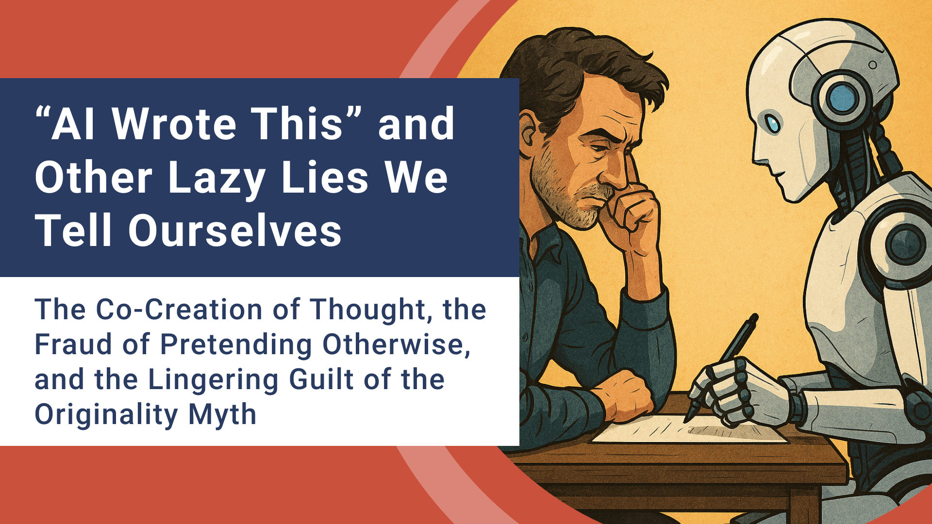 “AI Wrote This” and Other Lazy Lies We Tell Ourselves