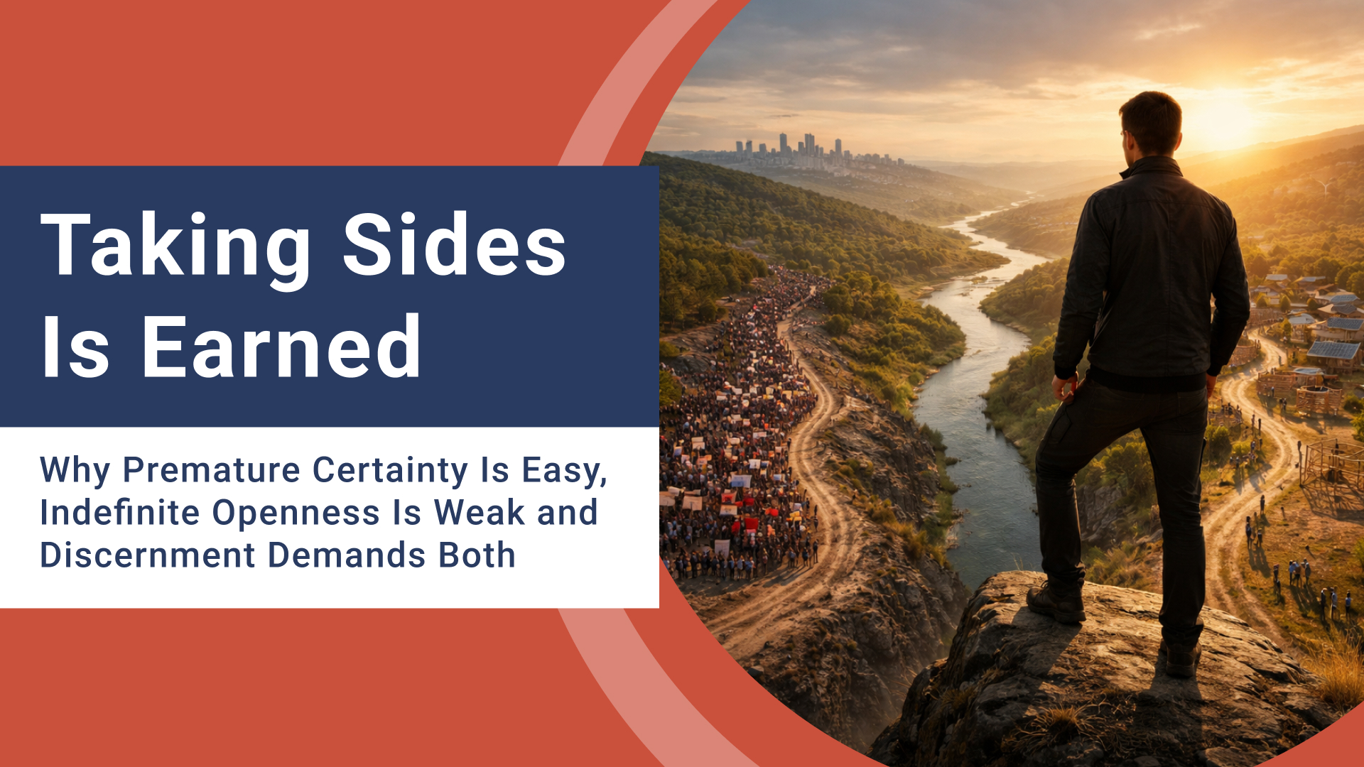 Taking Sides Is Earned