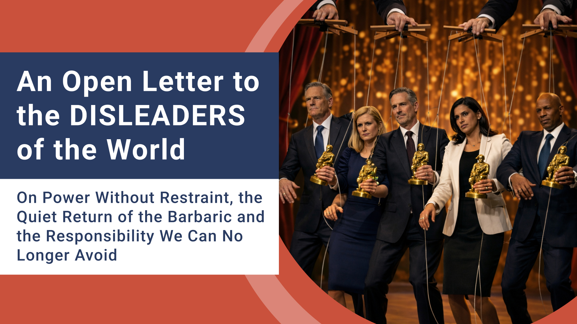 An Open Letter to the Disleaders of the World