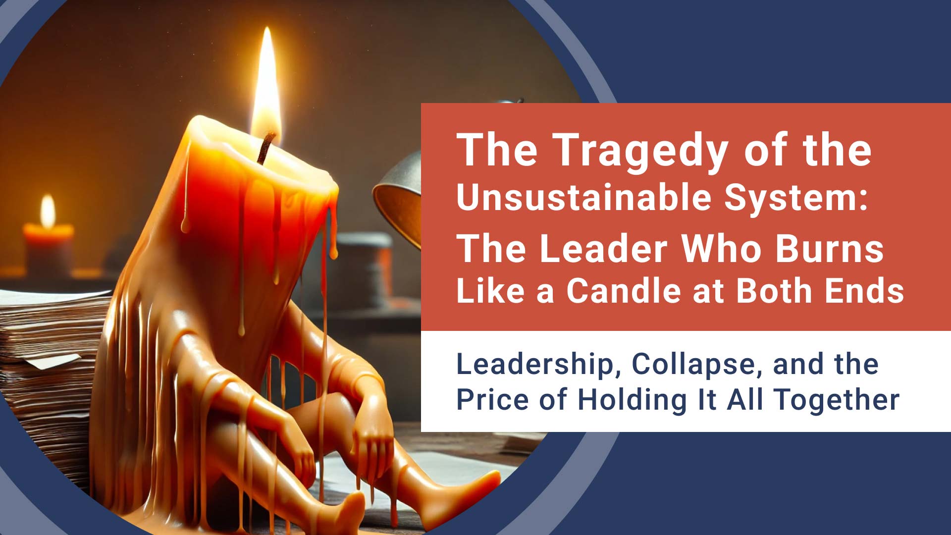 The Tragedy of the Unsustainable System: The Leader Who Burns Like a Candle at Both Ends