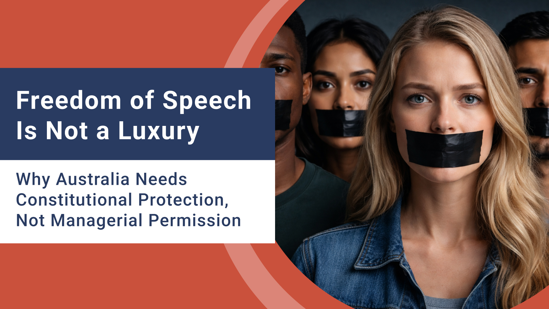 Freedom of Speech Is Not a Luxury