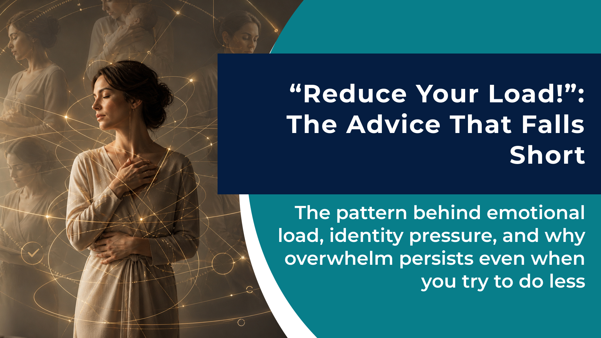 “Reduce Your Load!”: The Advice That Falls Short