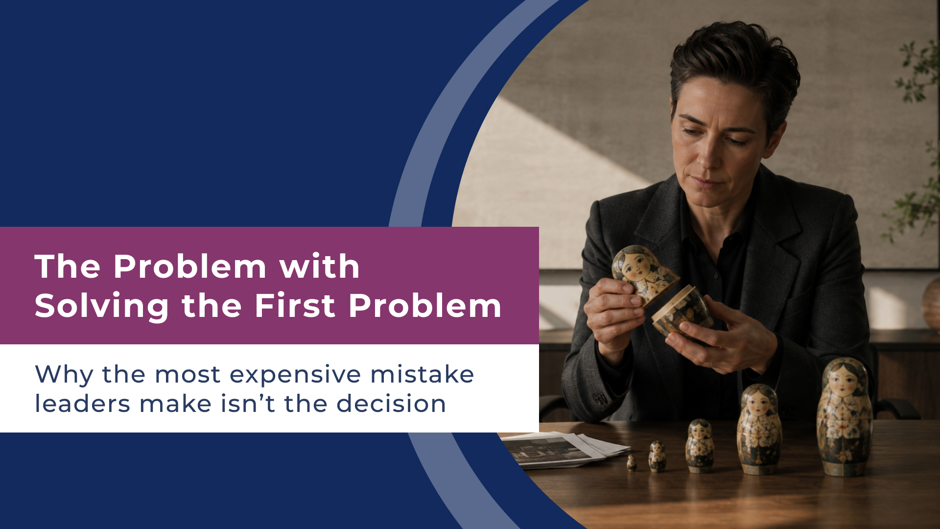 The Problem with Solving the First Problem