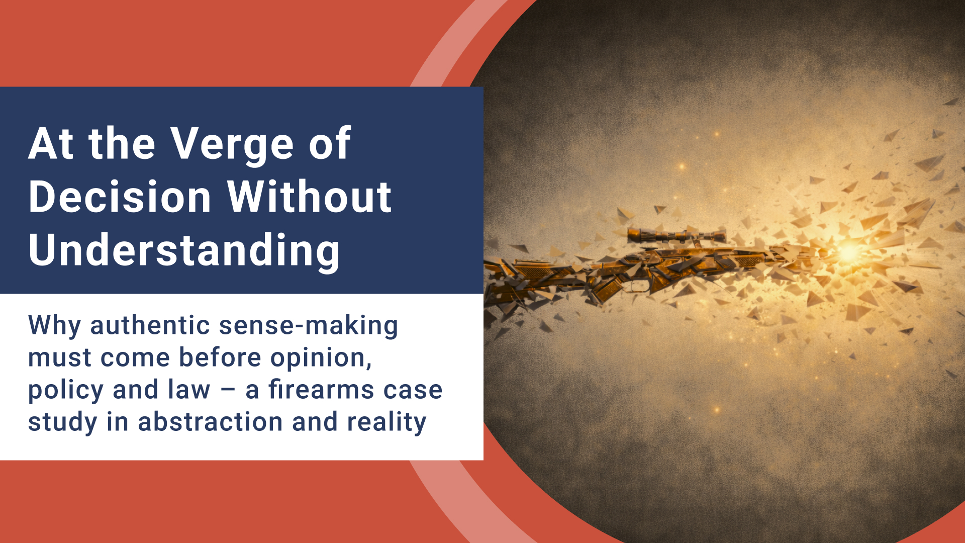 At the Verge of Decision Without Understanding